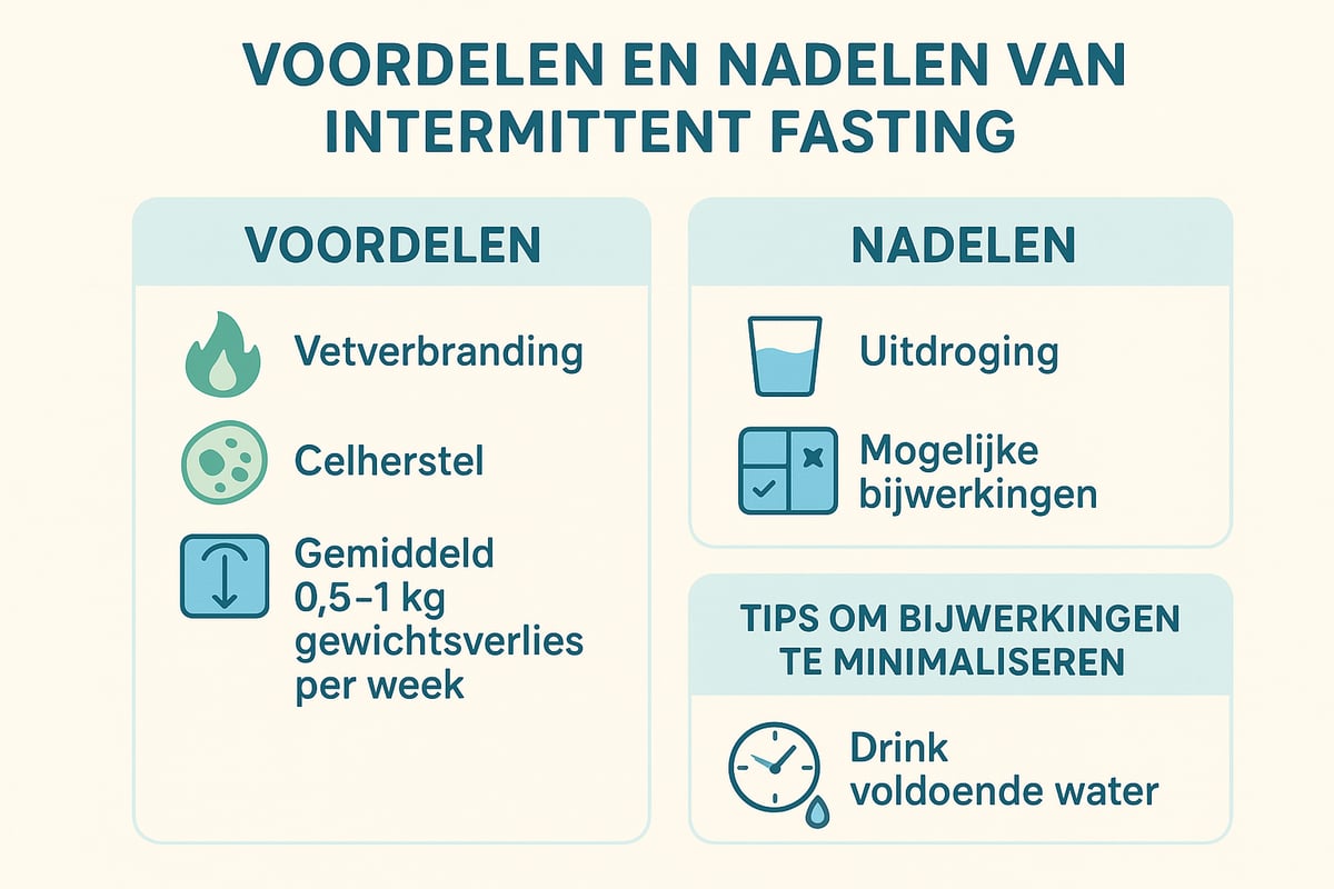De Voordelen van Afvallen met Intermittent Fasting