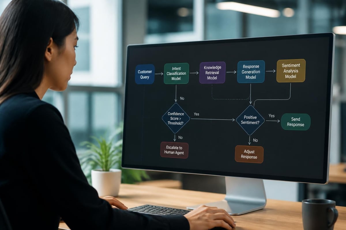 Multi-model AI workflow