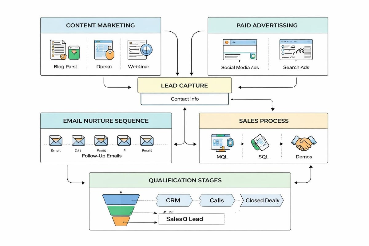 Lead generation system architecture