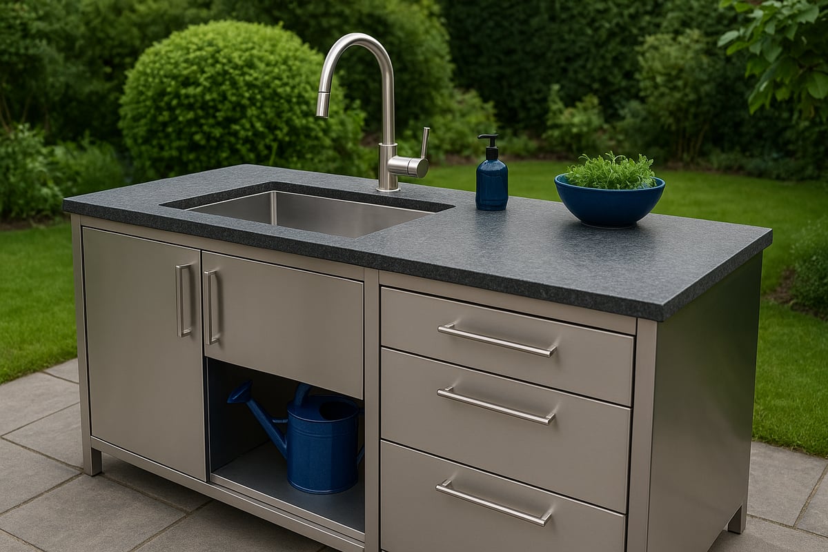 Types of Outdoor Kitchen Sink Stations: Features, Materials, and Styles