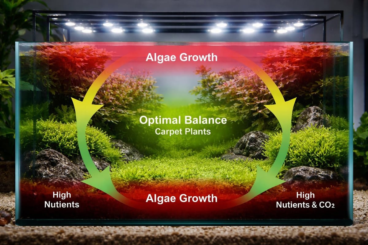 Aquarium balance diagram
