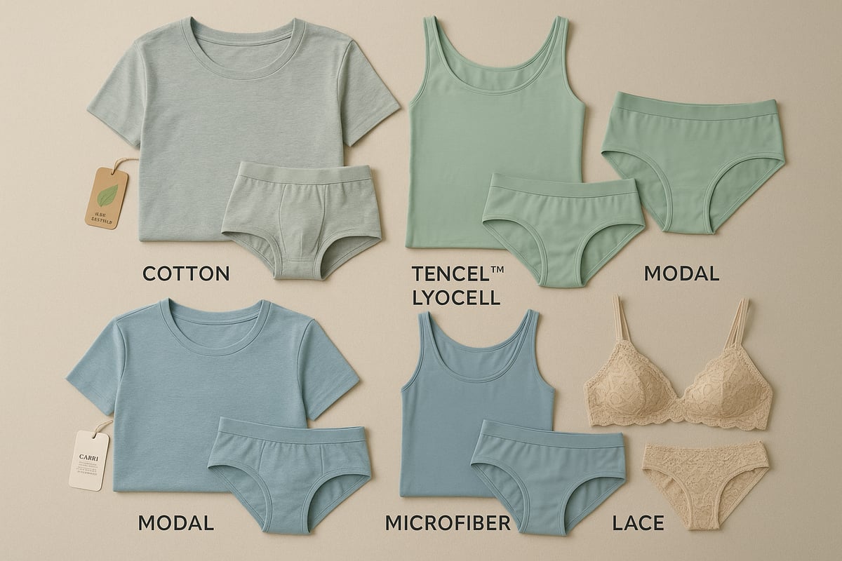 Understanding Underwear Set Fabrics and Materials
