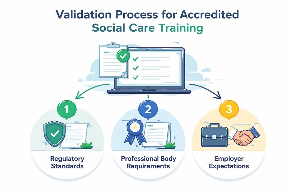 Online course quality verification process