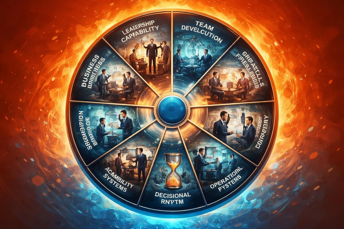 Wheel of life categories for executives