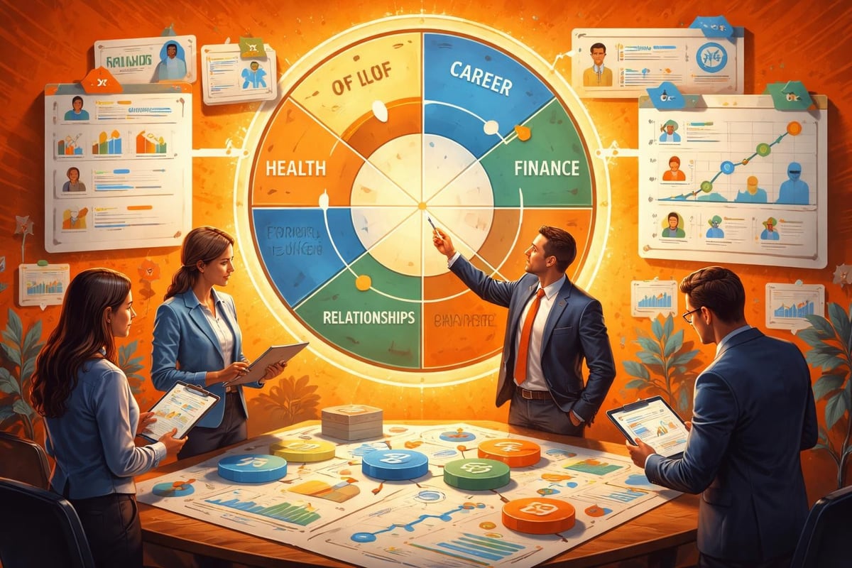 Wheel assessment to action plan