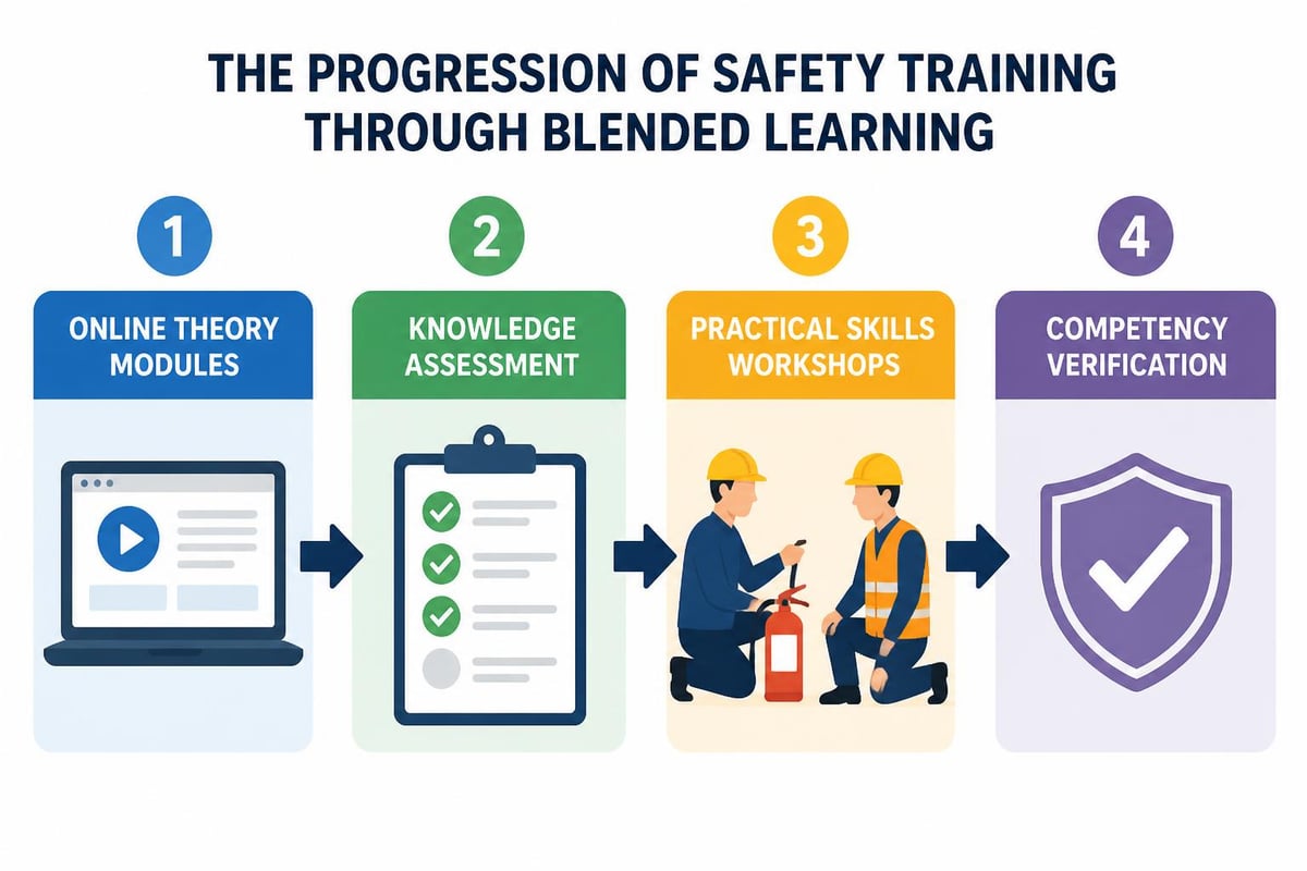 Blended learning workflow