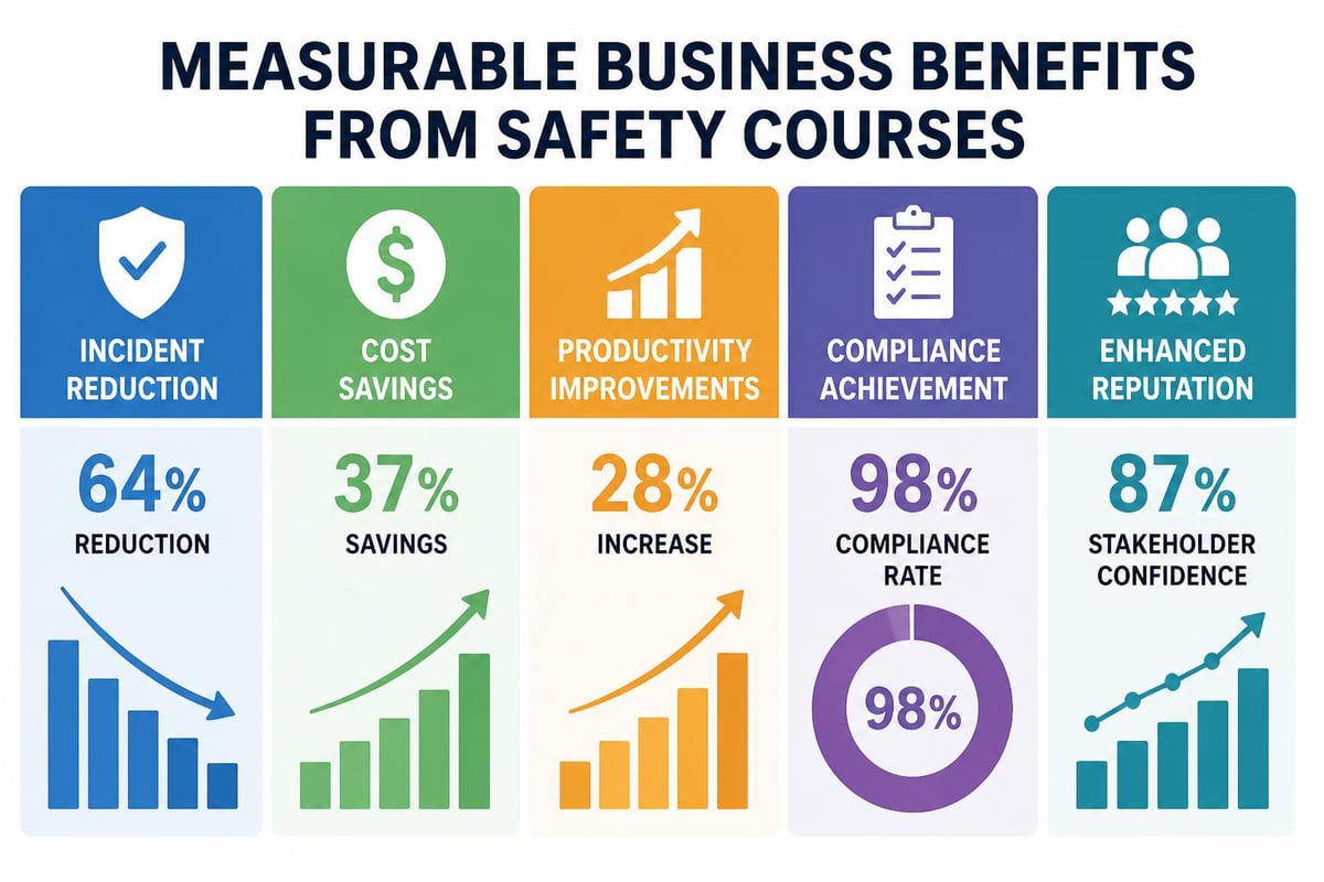 Safety training ROI metrics
