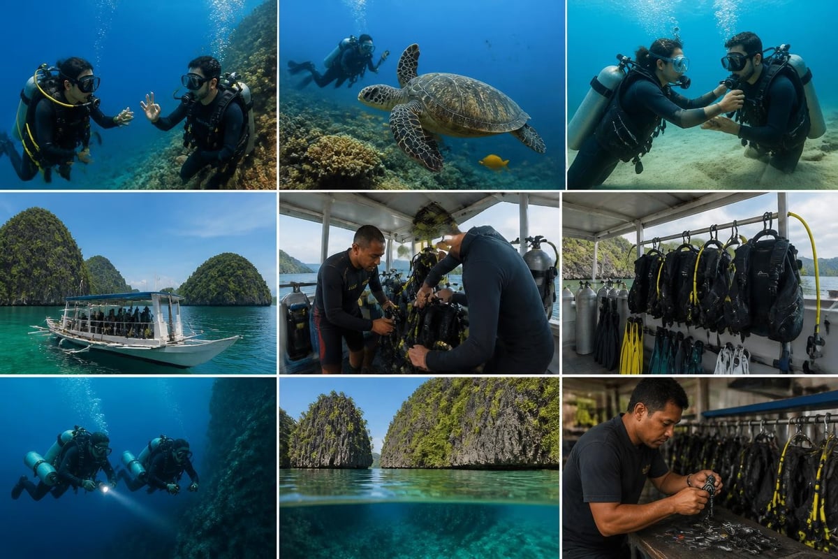 Dive operation service offerings