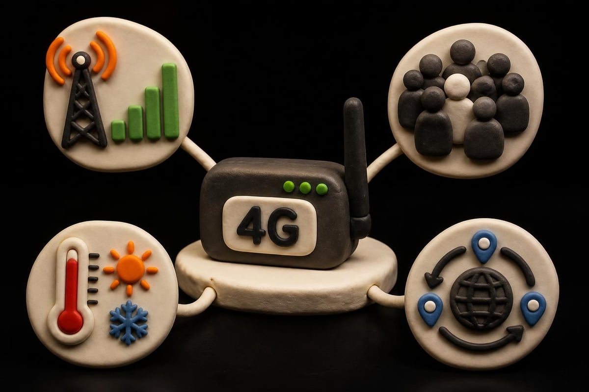 4G proxy performance factors