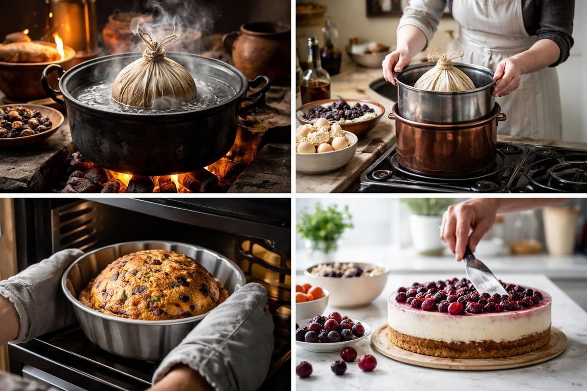 Pudding preparation methods