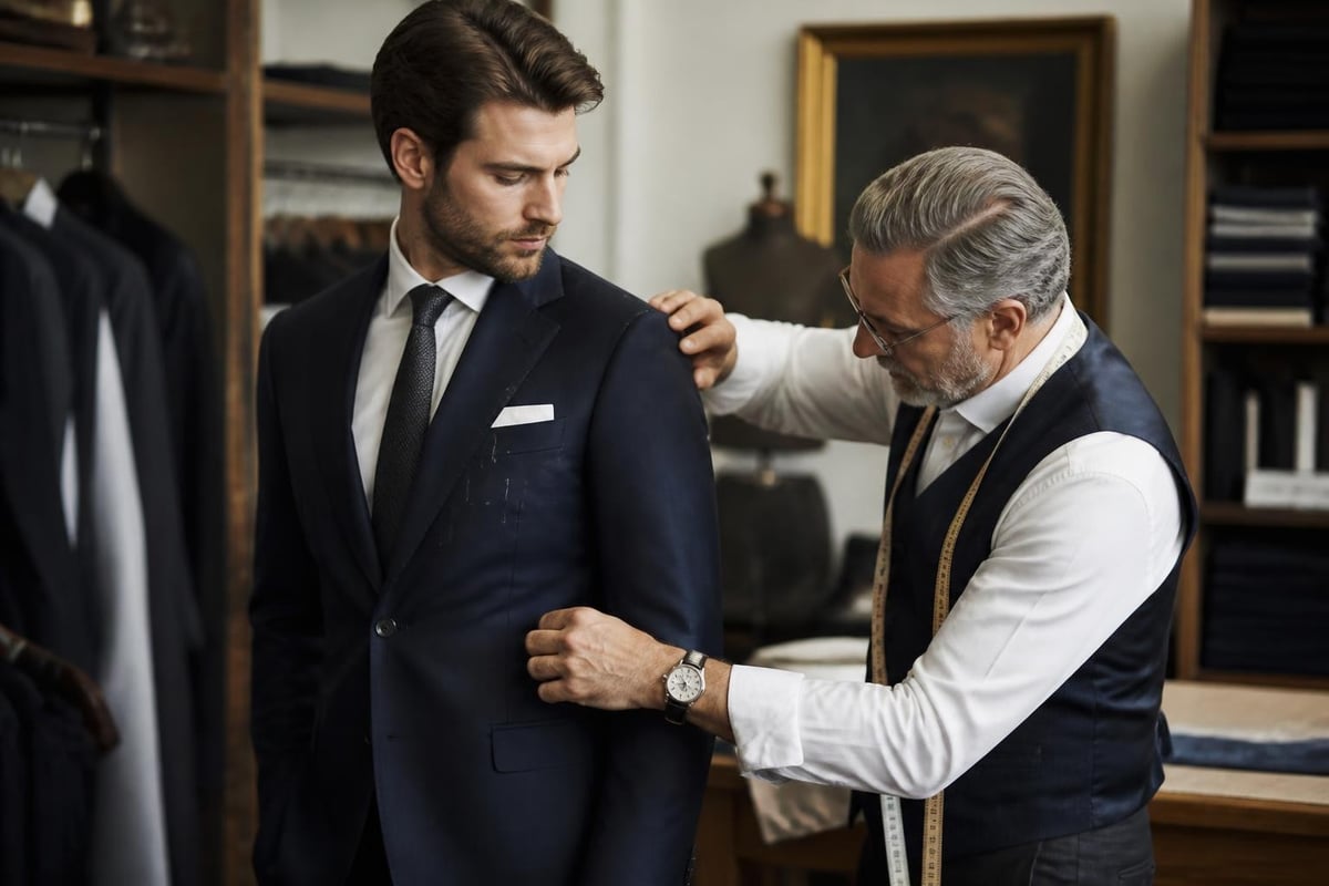 Comparison of custom tailoring versus ready-to-wear suits
