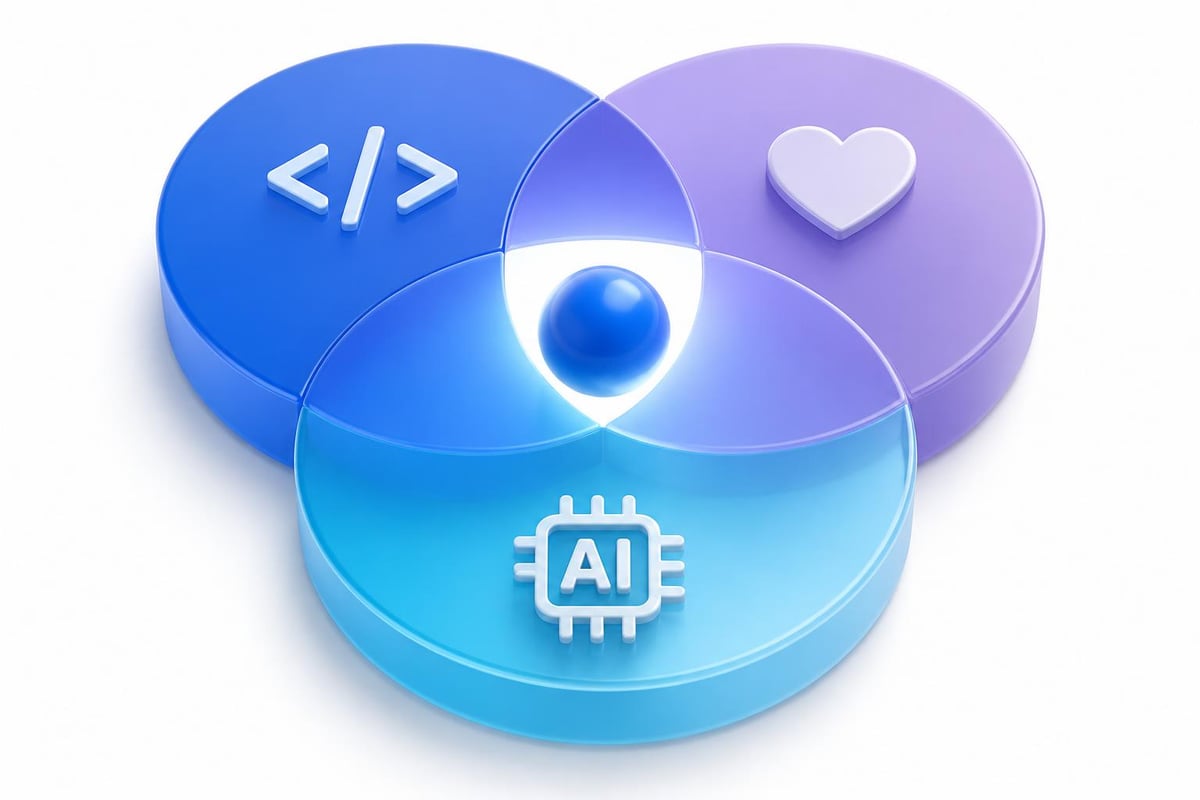 Intersection of AI skills, personal interests, and market demand