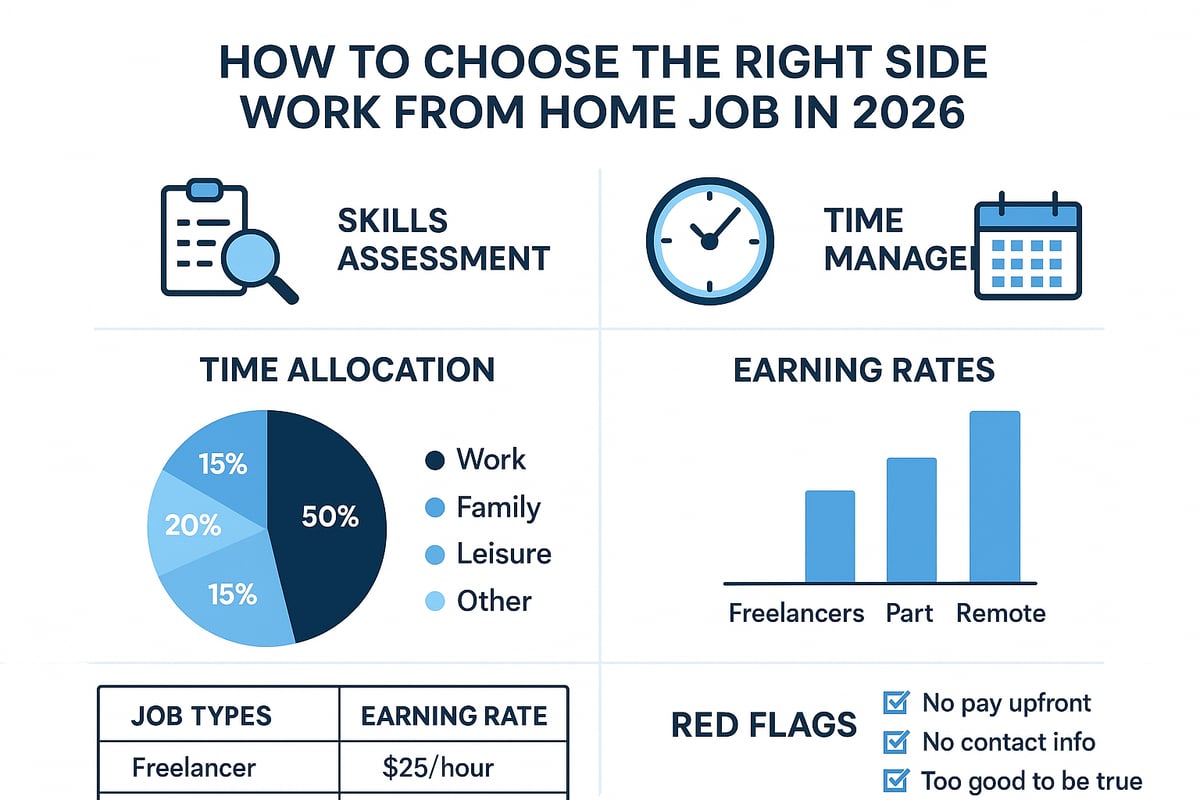 How to Choose the Right Side Work From Home Job