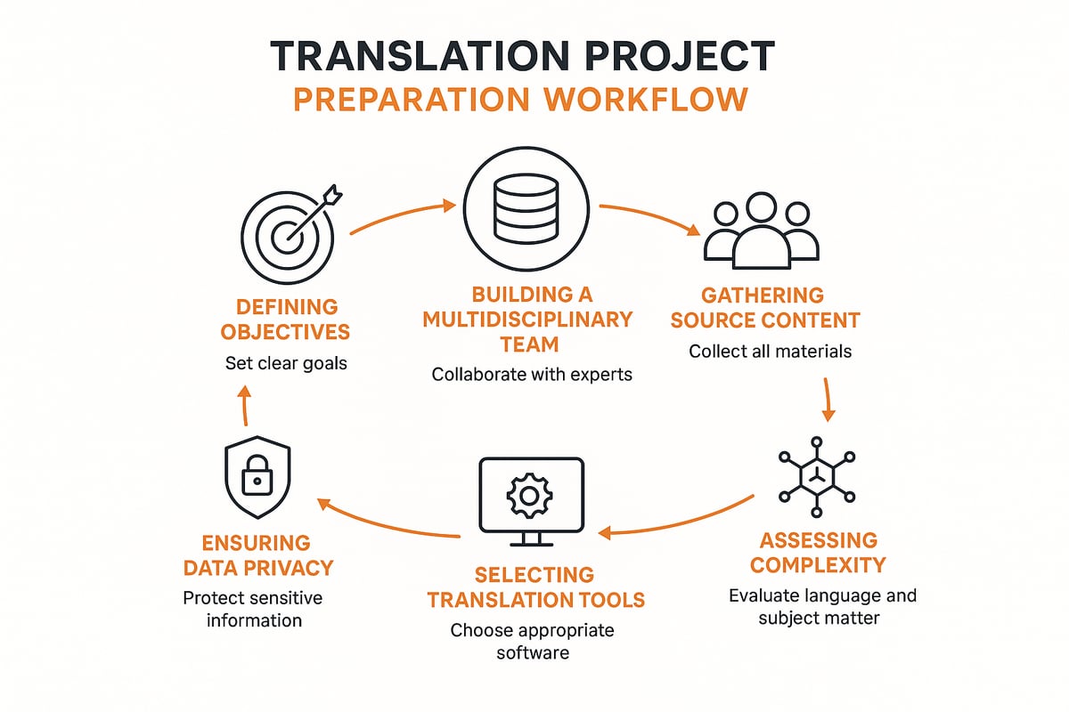 Step 1: Preparing for Authentic Translation Projects