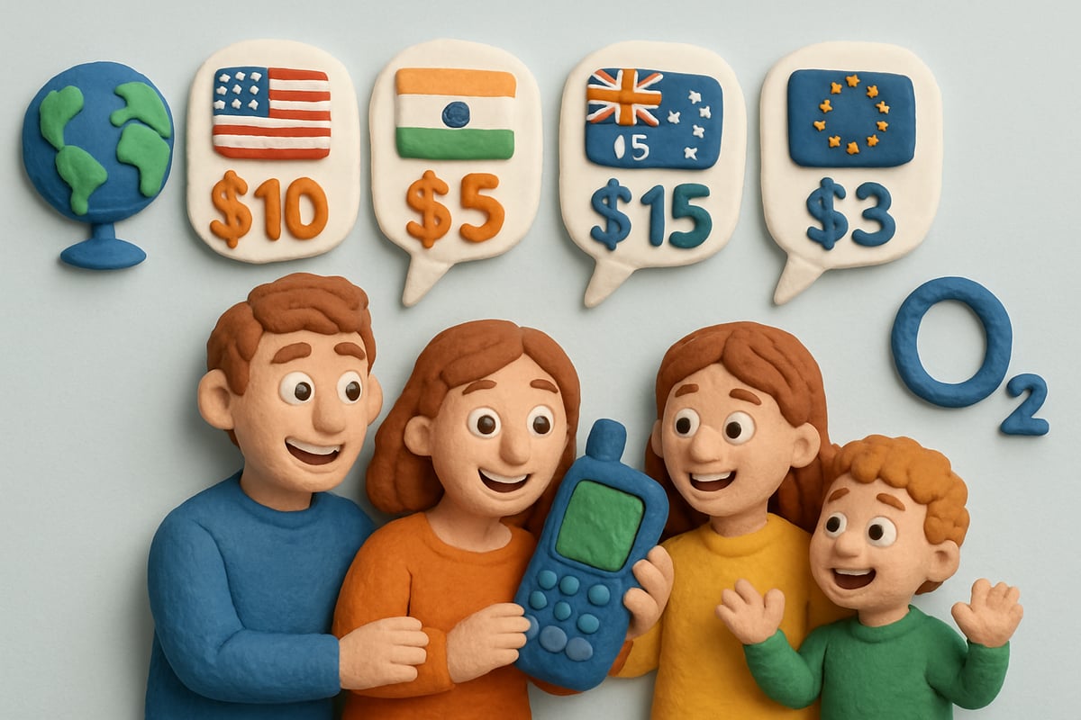 O2 International Call Rates and Plans for 2025