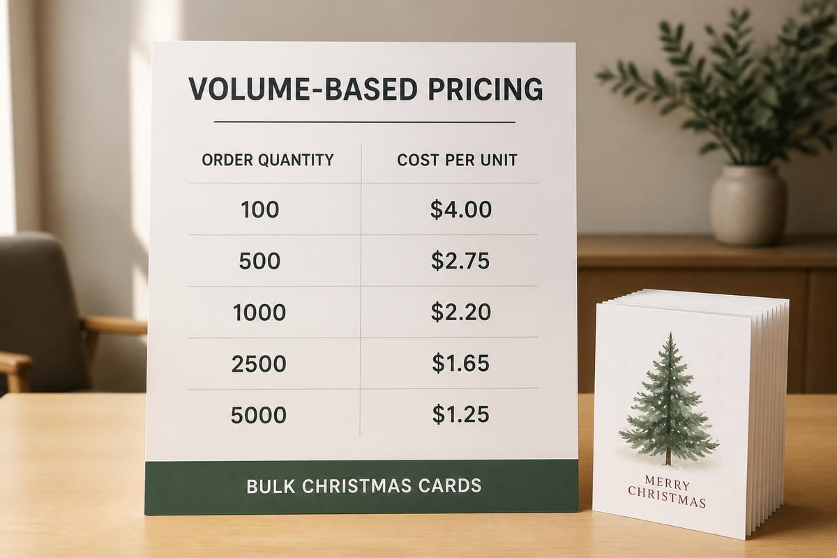 Bulk order pricing tiers