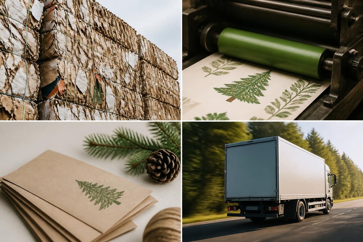Sustainable card production