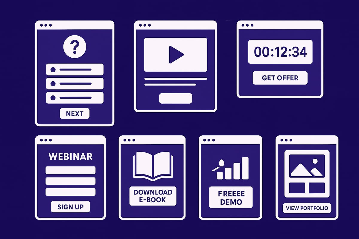 7 Idee Di Landing Page Efficaci Da Provare Nel 2025