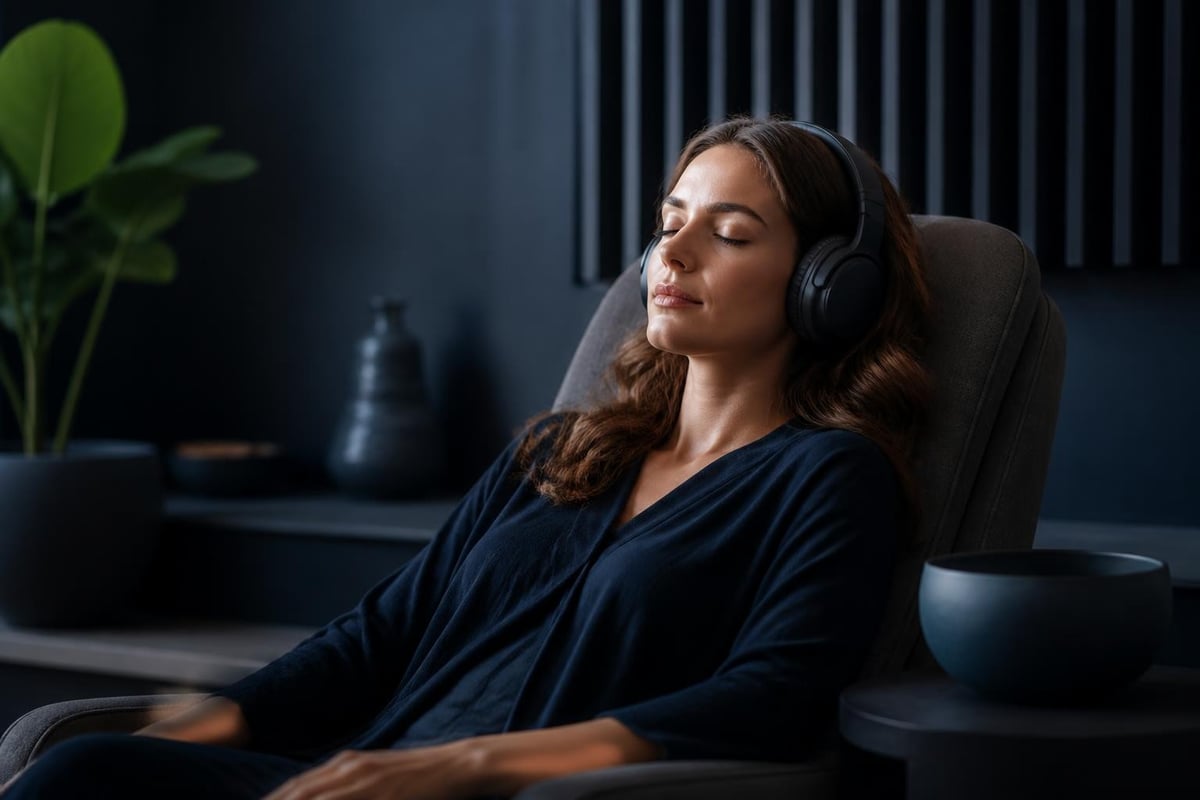 Sound therapy session structure