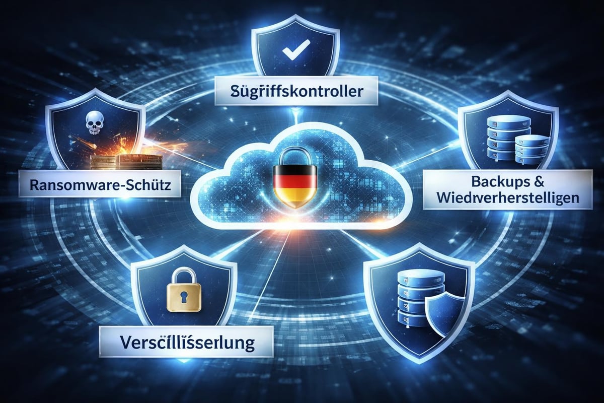 Sicherheitsebenen Cloud-Speicher