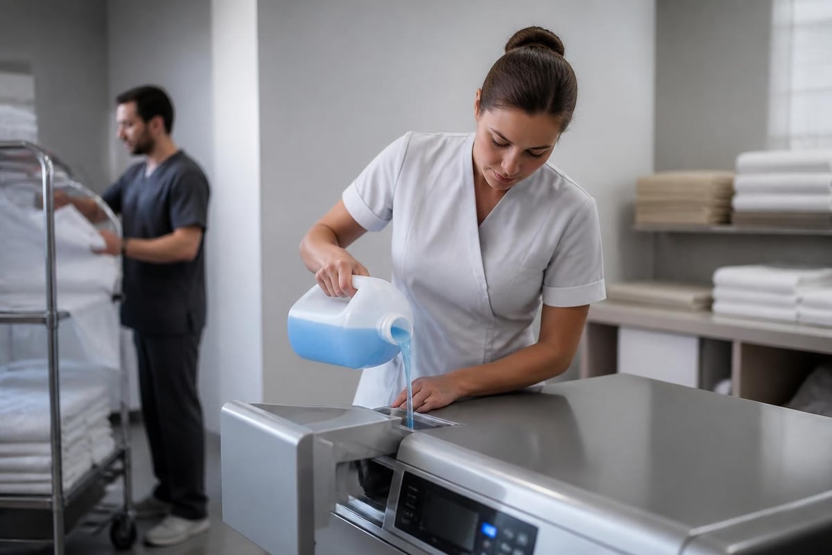 Commercial laundry applications