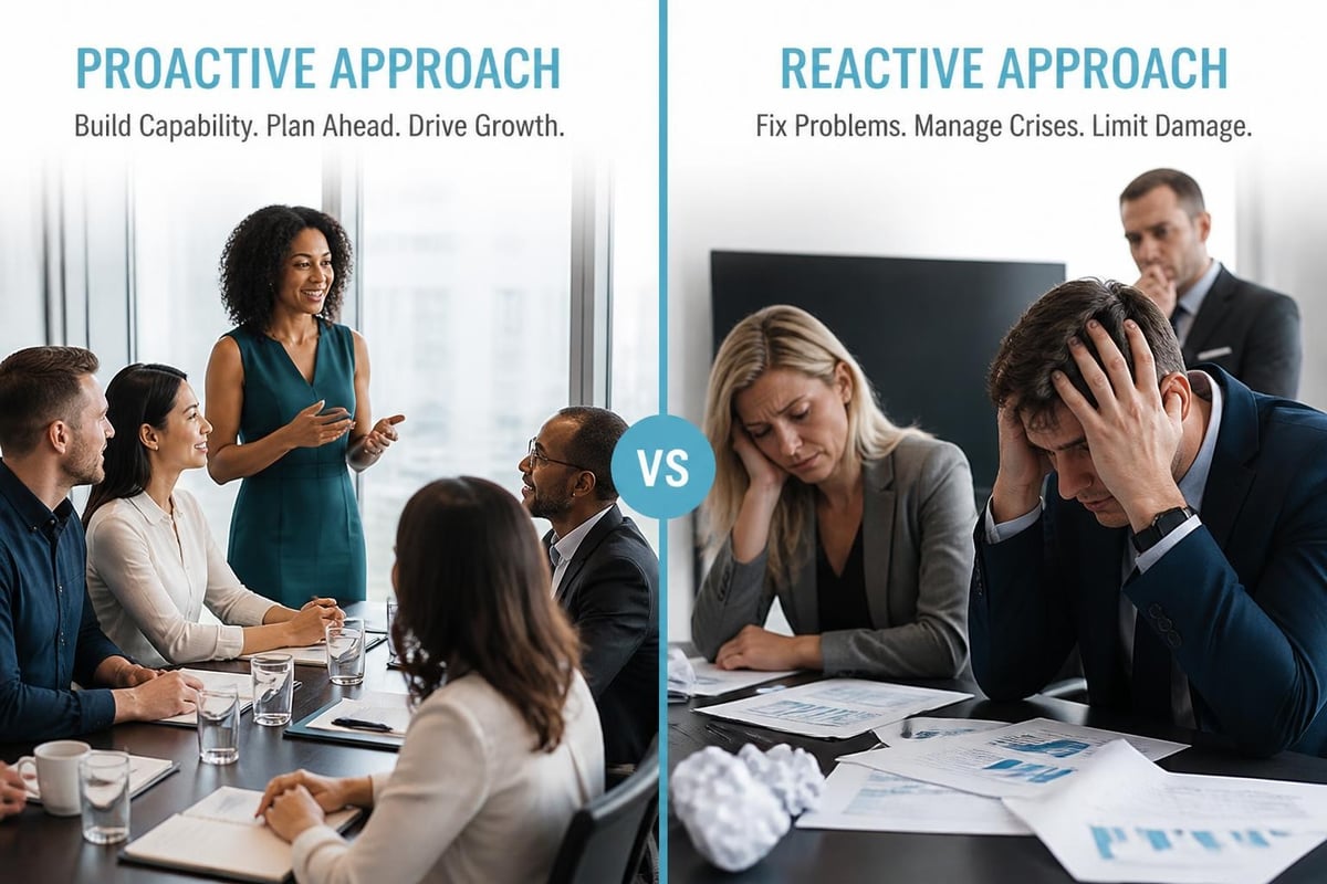 Strategic vs reactive coaching deployment