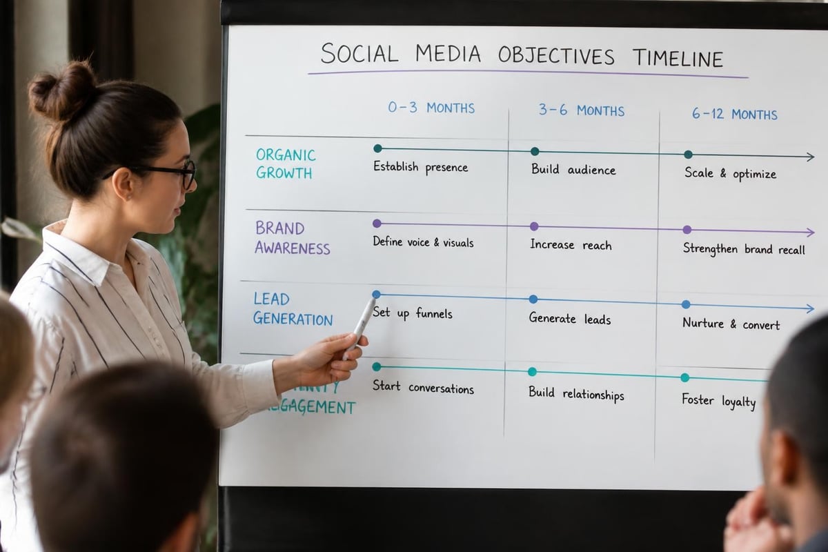Social media timeline expectations