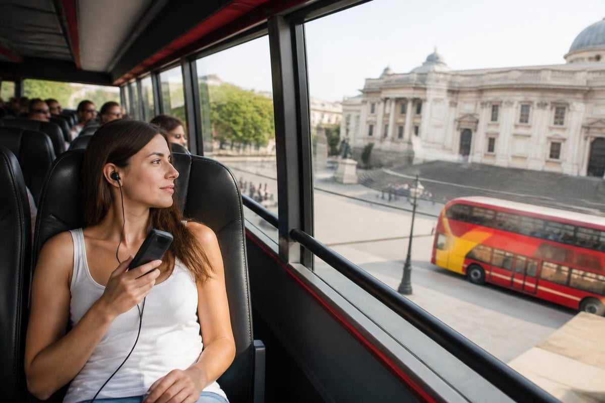 Tourist bus amenities