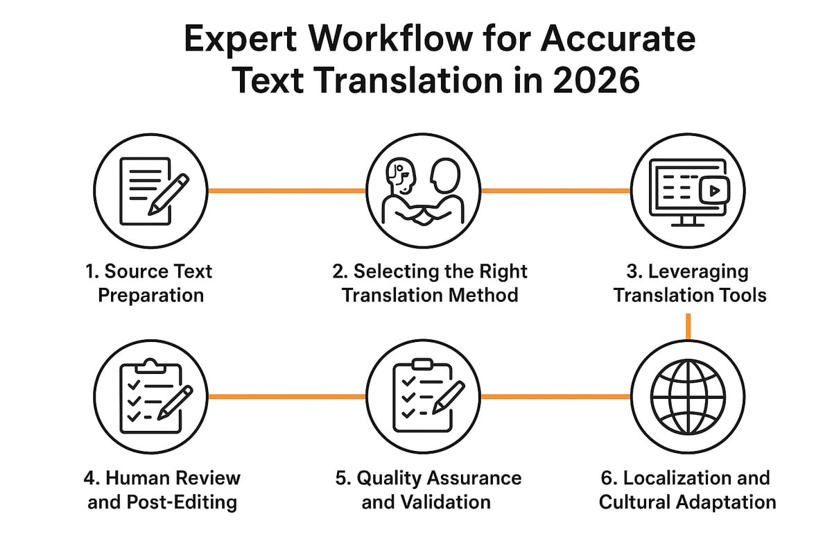 Step-by-Step Expert Workflow for Accurate Text Translation