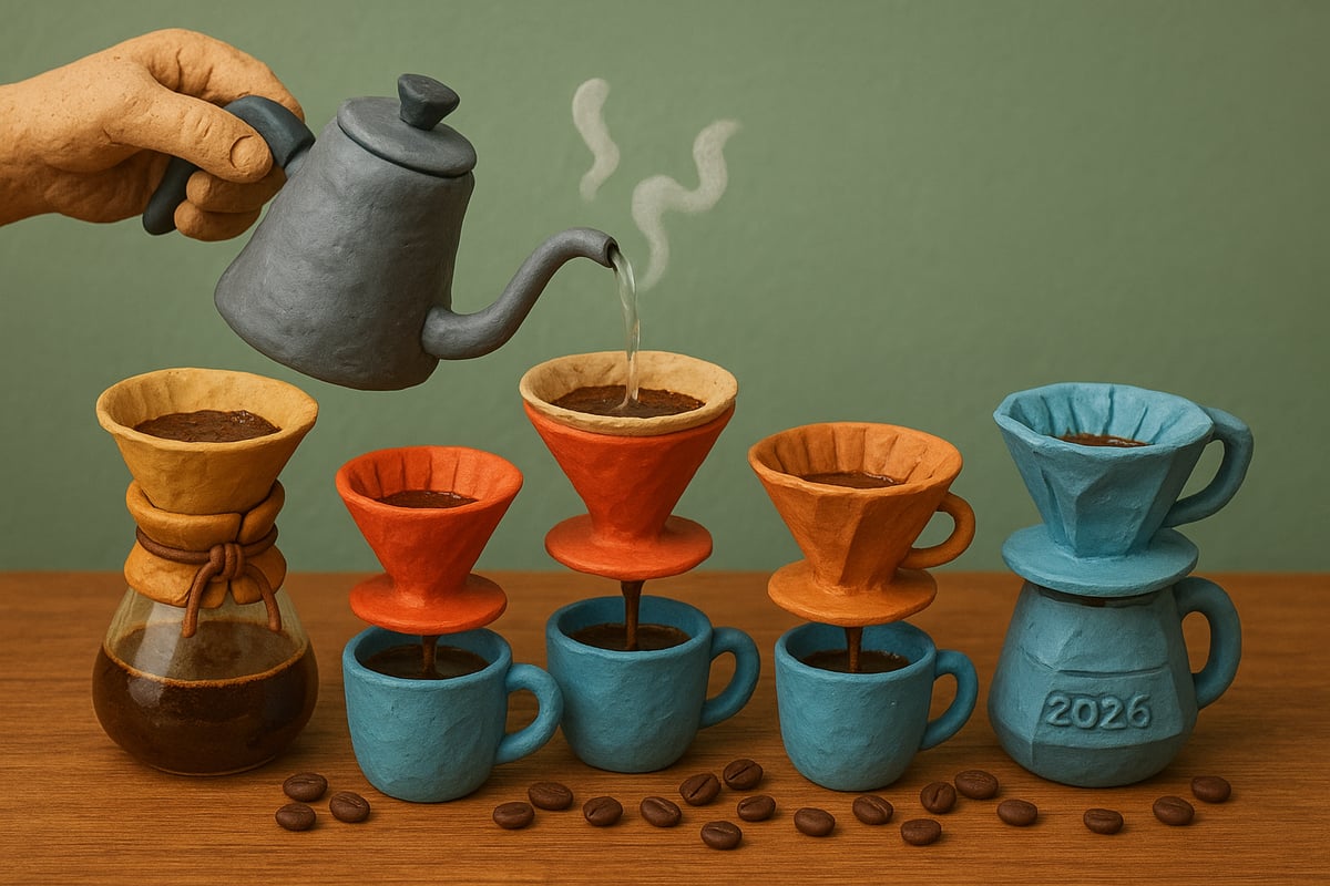 Understanding Pour Over Drippers: History, Types & Materials