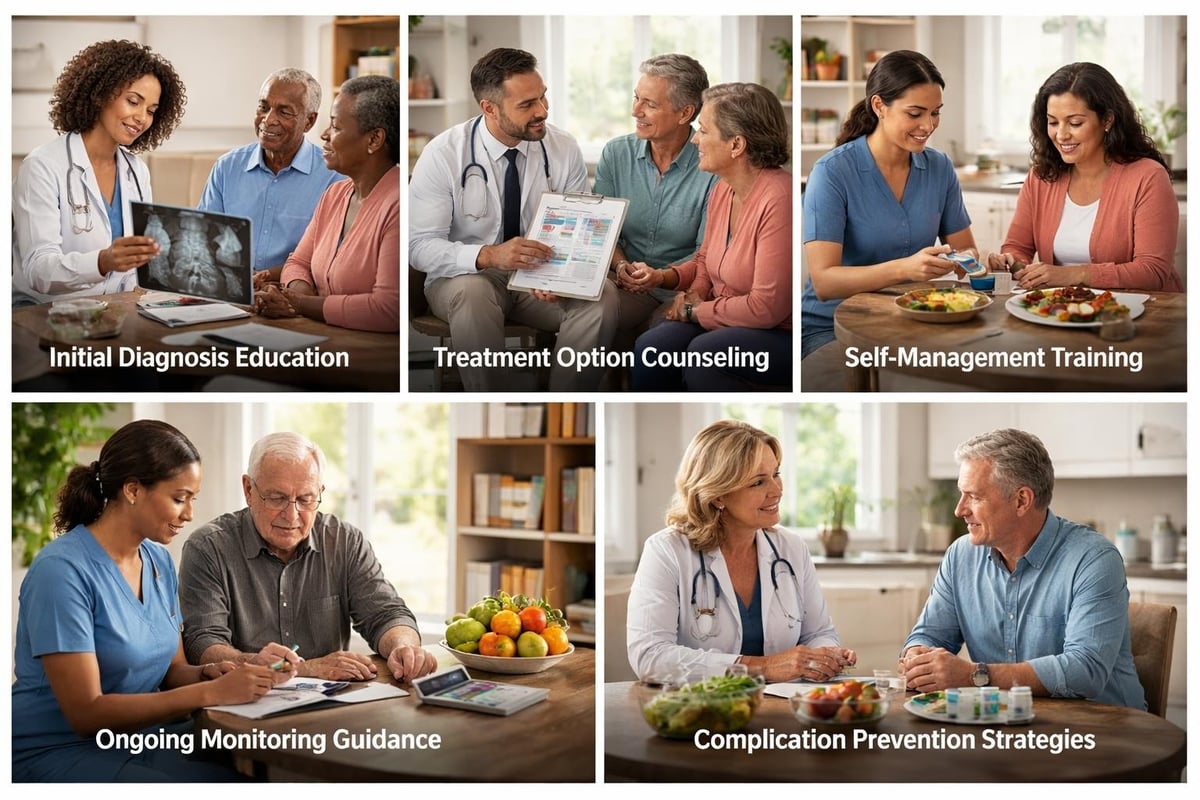 Chronic disease education framework