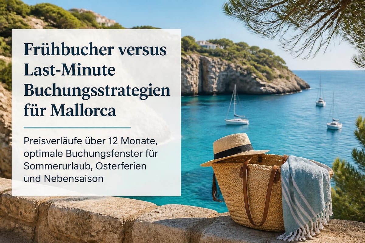 Mallorca Buchungszeitpunkt