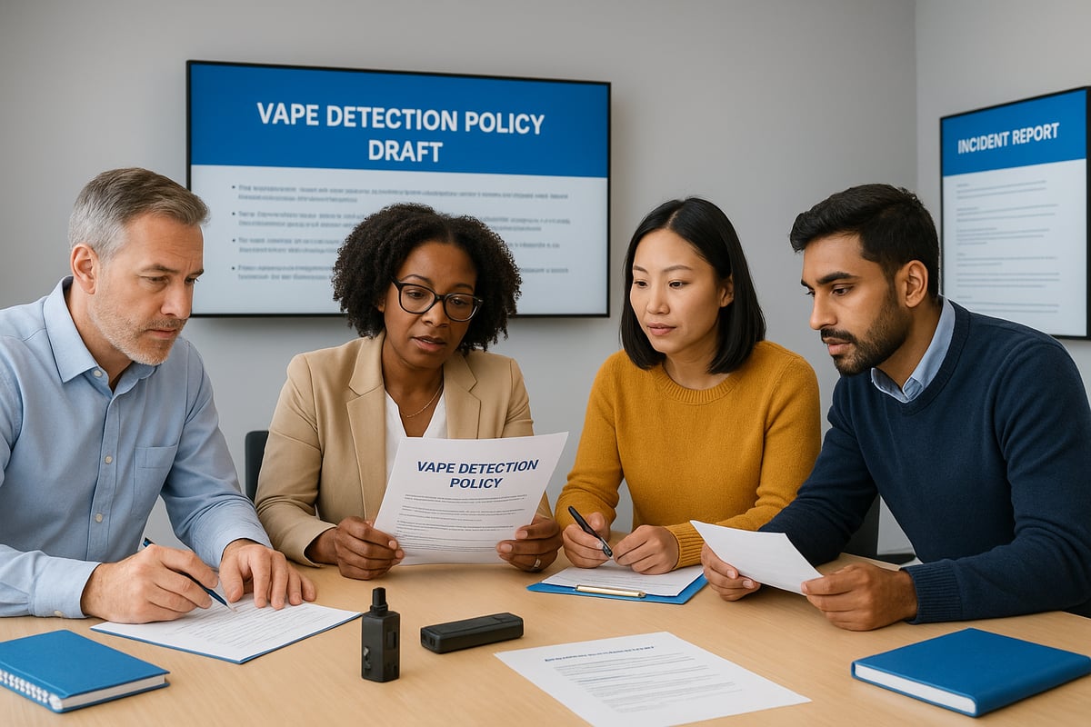 Integrating Vape Detection with School Policies and Safeguarding