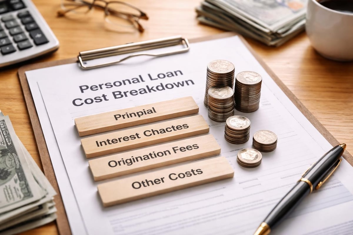 Total loan cost breakdown