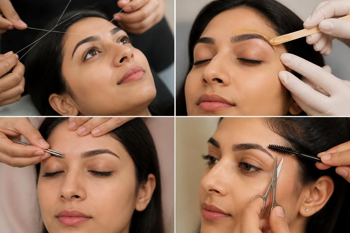 Eyebrow Technician Career Guide 2026 | Training & Skills 3 Eyebrow shaping techniques