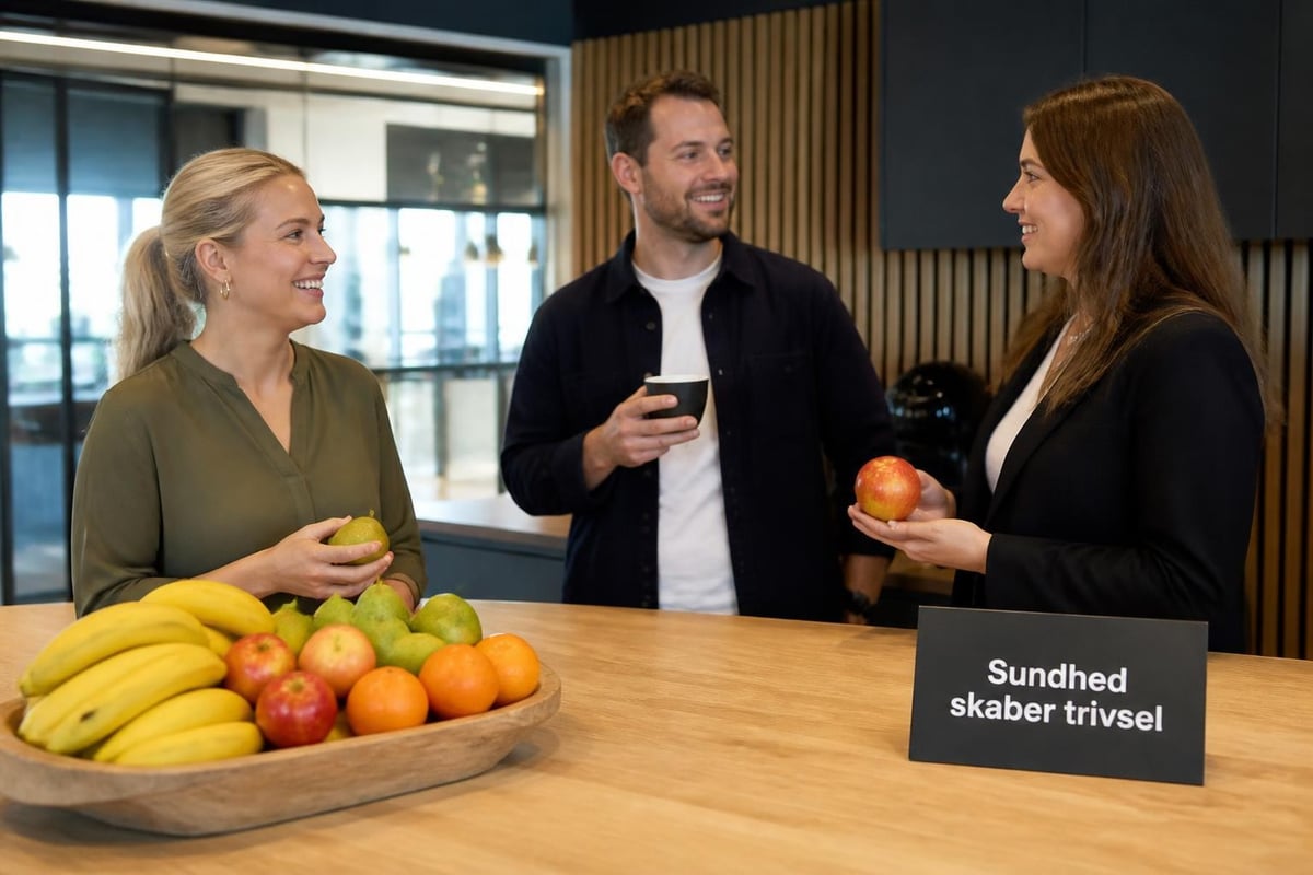 Arbejdspladstrivsel frugt