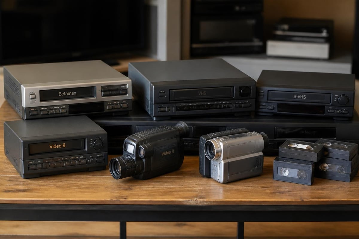 Video format evolution timeline