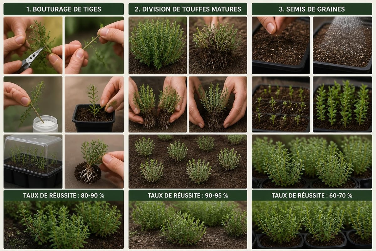 Techniques de propagation du thym