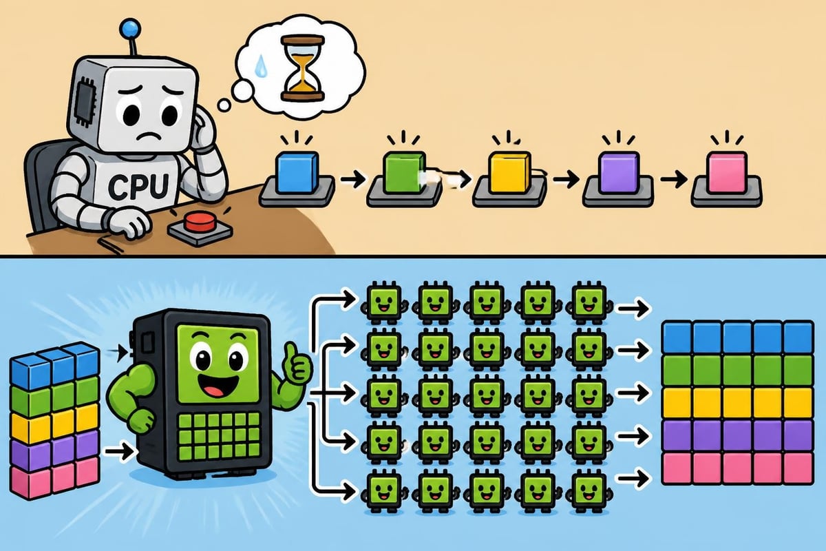 NVIDIA GPU parallel processing architecture