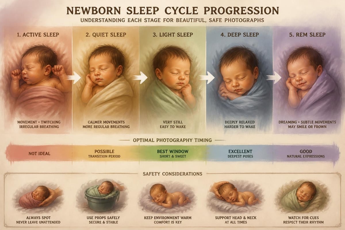 Newborn sleep cycle stages