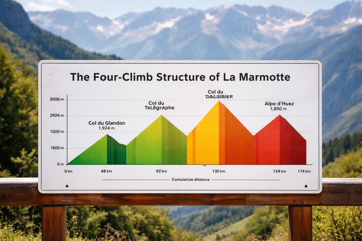 La Marmotte route profile