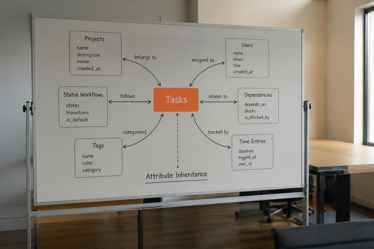 Task Tracking Tools for Software Development Teams 2026 Task tracking data model