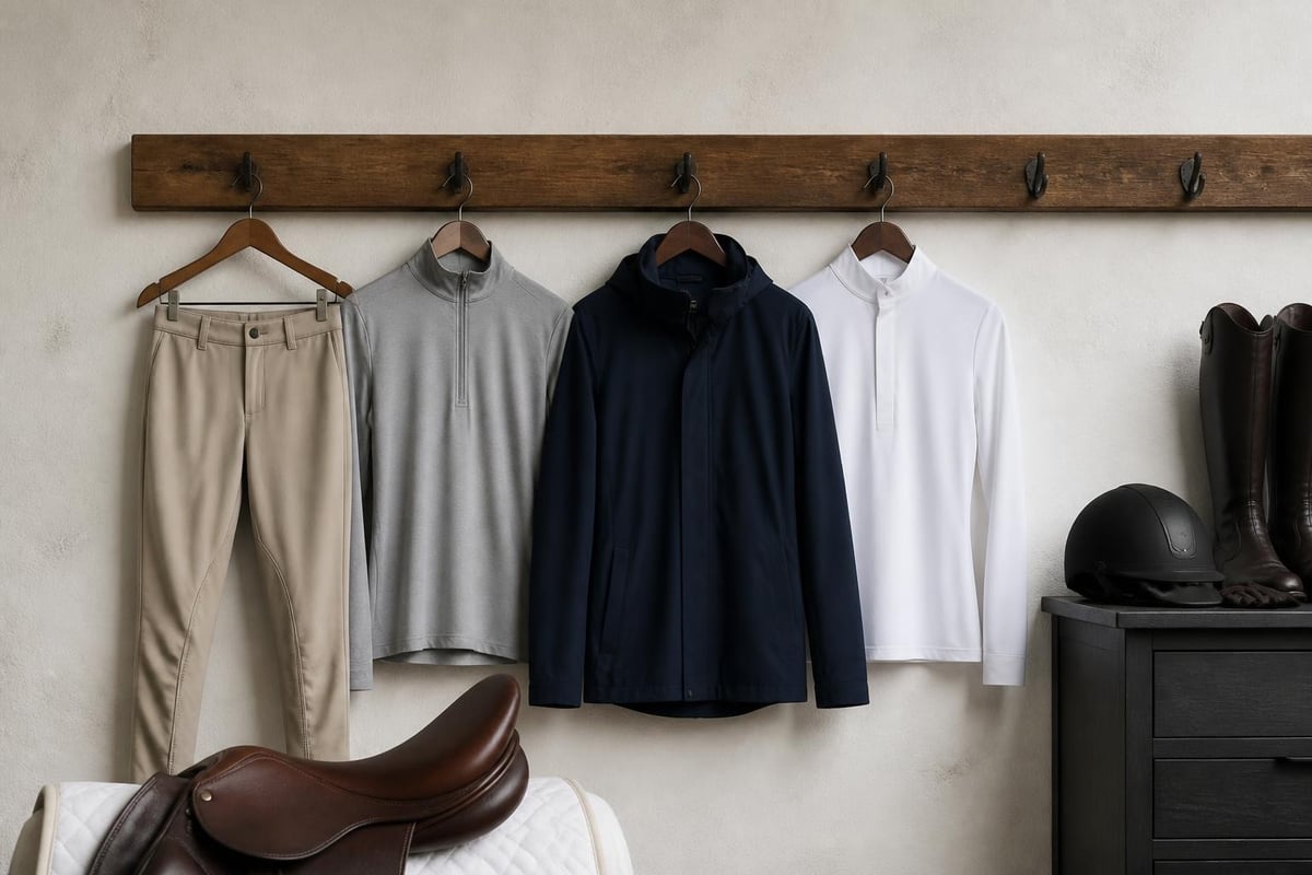 Men's riding wardrobe essentials