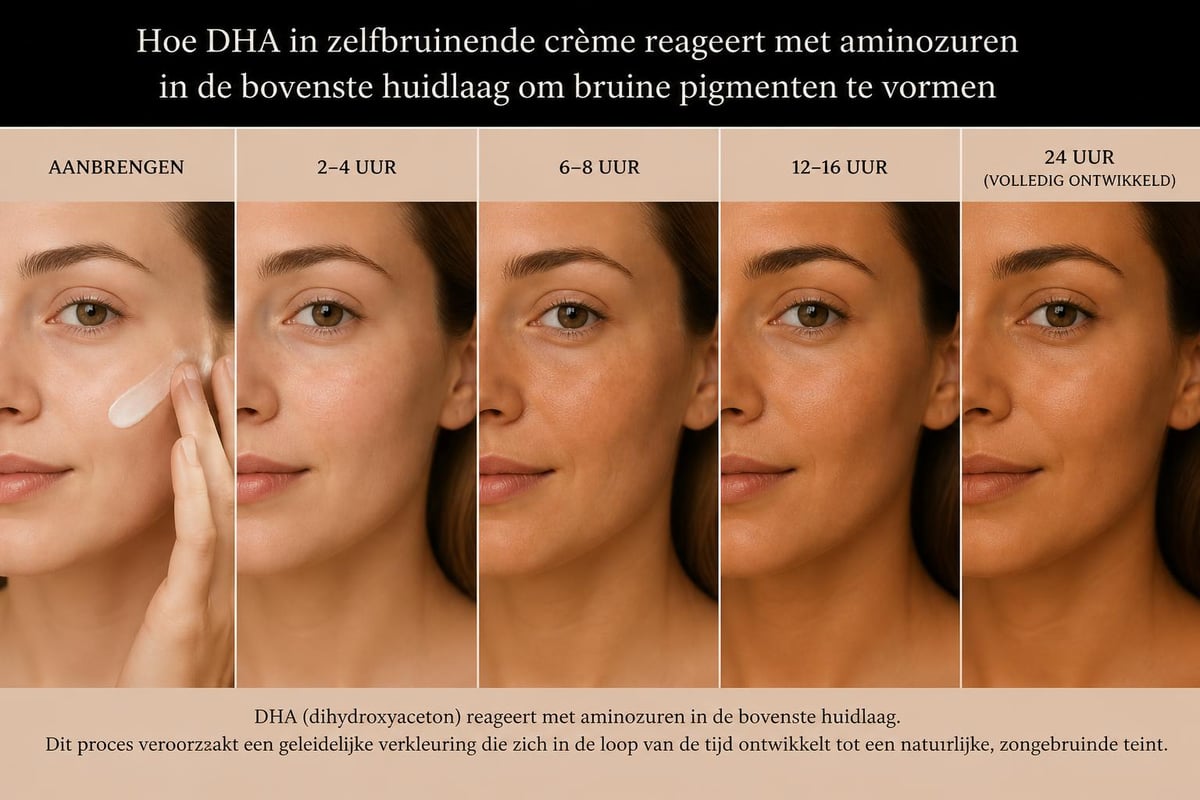 DHA reactie met huid