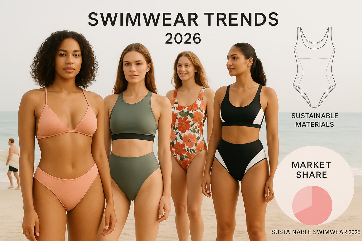 Die wichtigsten Bademoden-Trends 2026