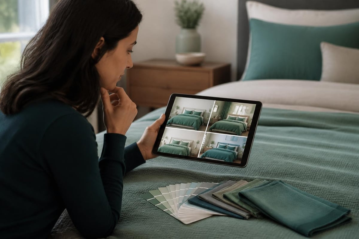 Understanding bedding colours online