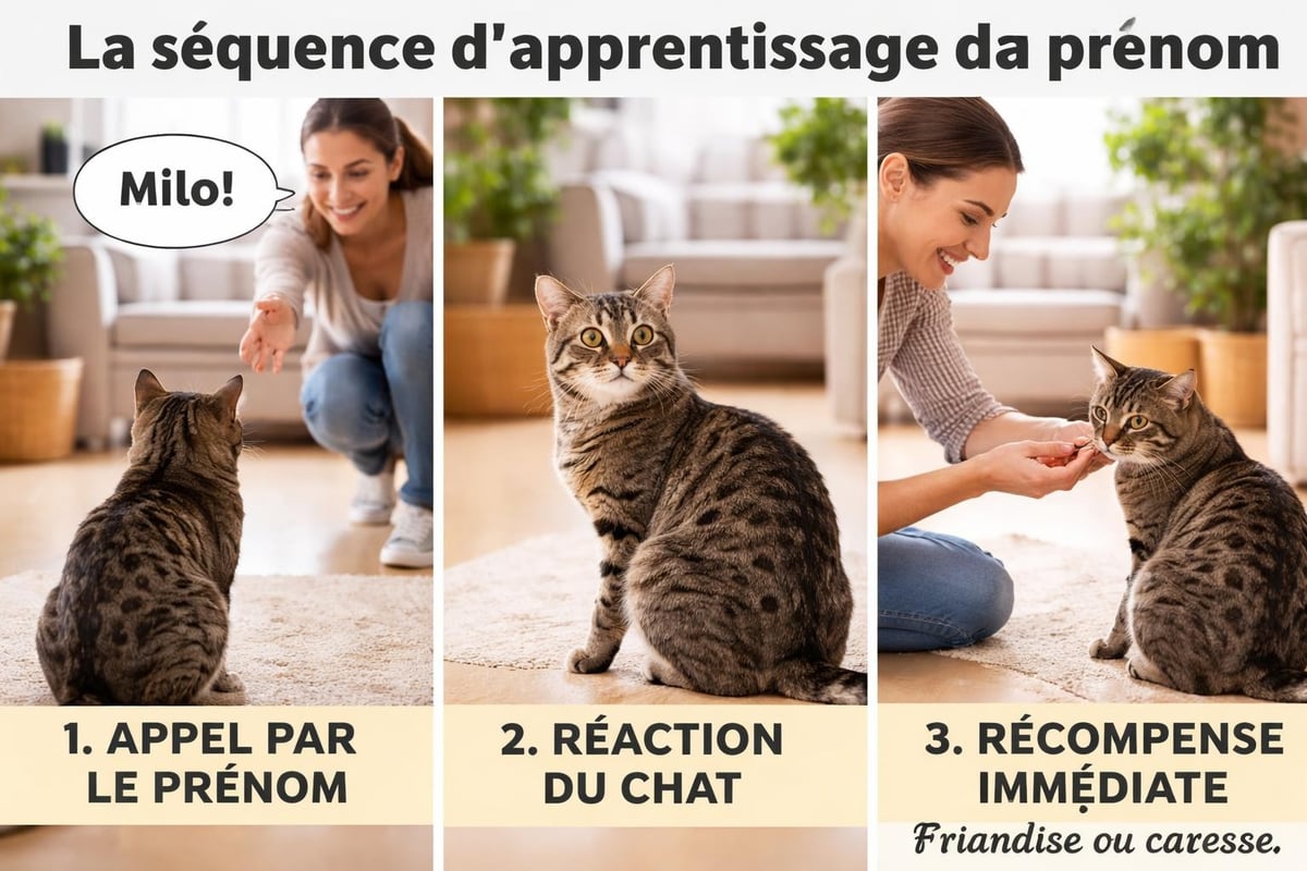Pawtounes - Prénom pour un Chat : Guide Complet et Idées Originales - Apprentissage du prénom par renforcement positif