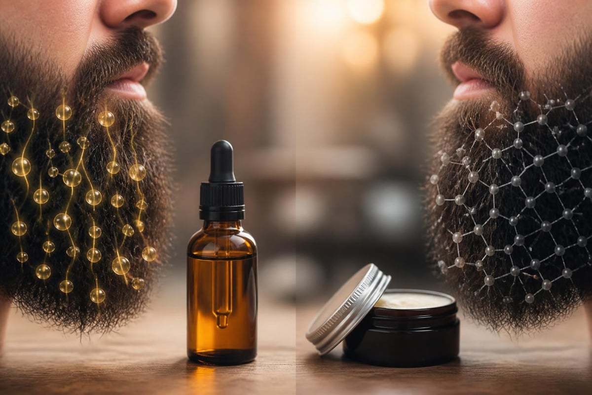 Beard care product comparison