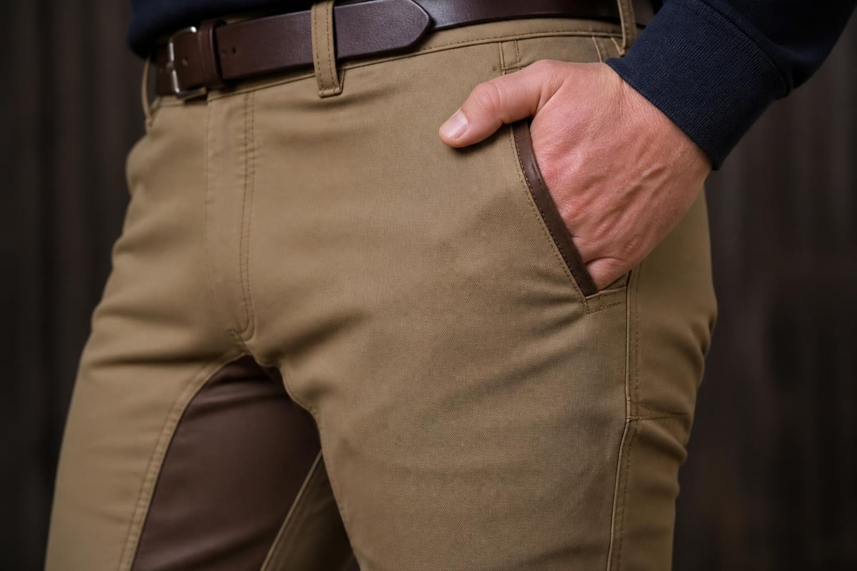 Trouser construction details