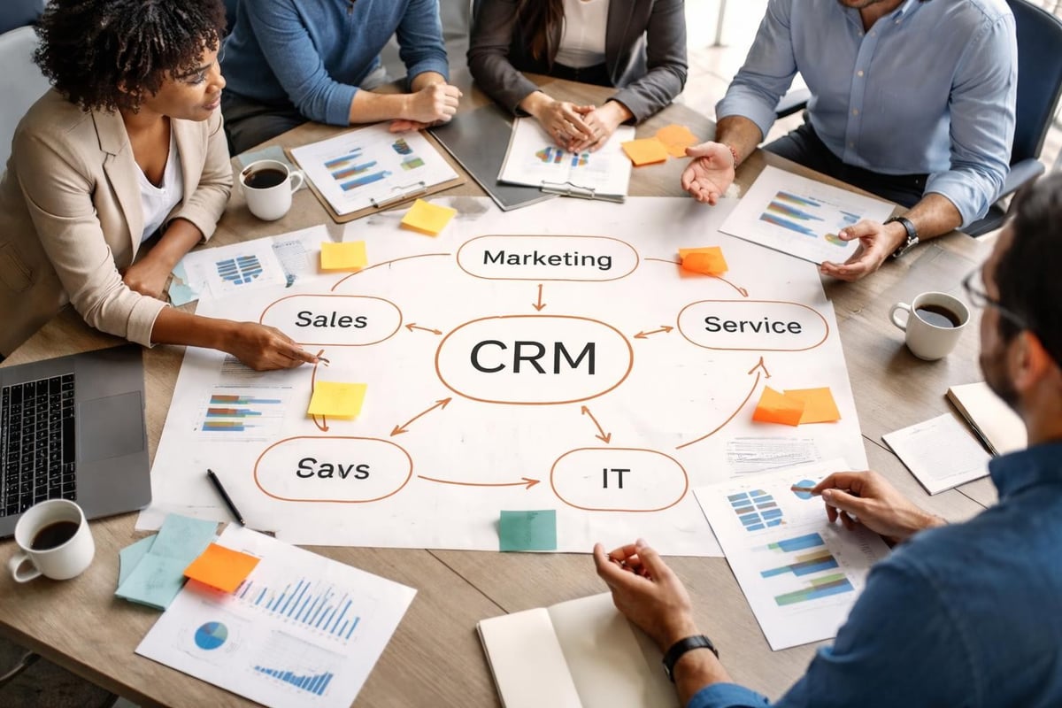CRM System Project Management: A Complete Guide CRM project stakeholder mapping
